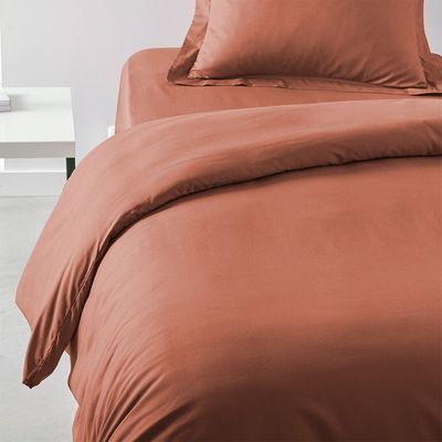 Pristine Fit 144Tc Single Duvet Cover Light Brown 140X200Cm