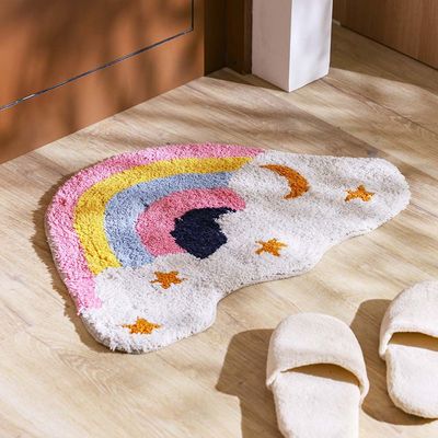 Dazzle Rainbow Doormat - Multicolor