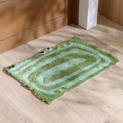 Dazzle Croc Doormat - Green 