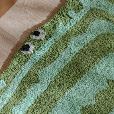 Dazzle Croc Doormat - Green 