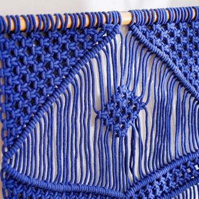 Dreamy Macramé Wall Hanging - Blue