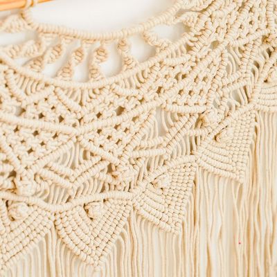 Dreamy Macramé Wall Hanging - Beige