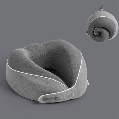 Elixir Travel Neck Pillow Grey 28X26X8Cm 