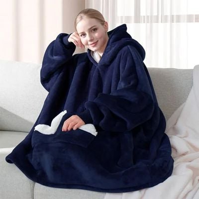 Elixir Full Body Blanket Jacket Blue 80X74Cm 