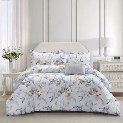 Euphoria Mallow 6-Piece Single Comforter Set -160X240Cm