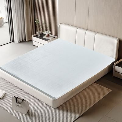 Dreamscape Flat Gel Memory Form Mattress Topper 180X200X5 Cm White 