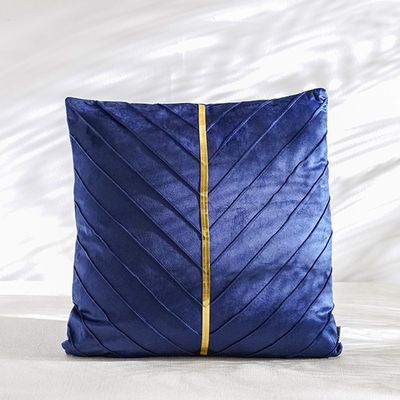 Gleam Cushion - Blue - 45x45 cm 