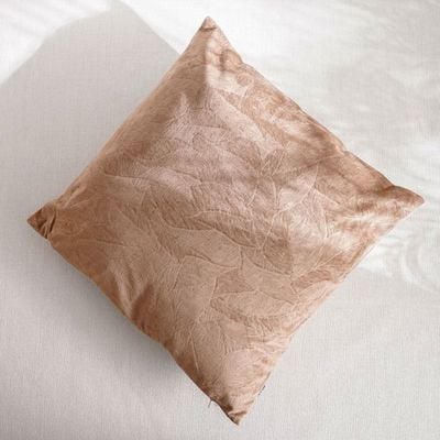 Gleam Cushion - Light Brown - 45x45 cm 