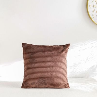 Gleam Cushion 45X45Cm Brown