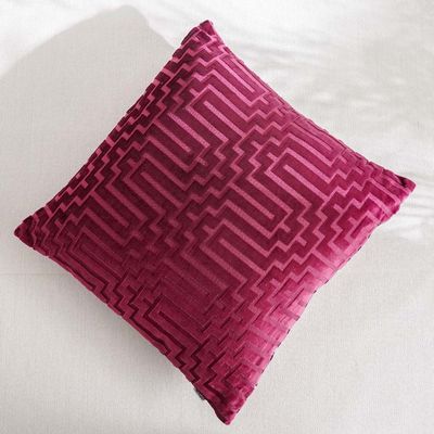 Gleam Cushion 45X45Cm Red