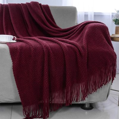 Takisha Throw 127X154Cm Red