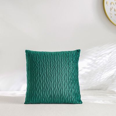 Gleam Cushion 45X45Cm Dark Green