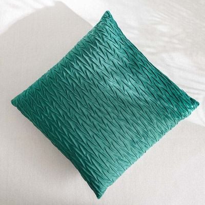 Gleam Cushion - Dark Green - 45x45 cm 