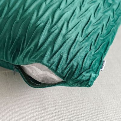 Gleam Cushion 45X45Cm Dark Green