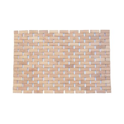 Prism Bamboo Anti-Slip Bath Mat 40X60Cm 