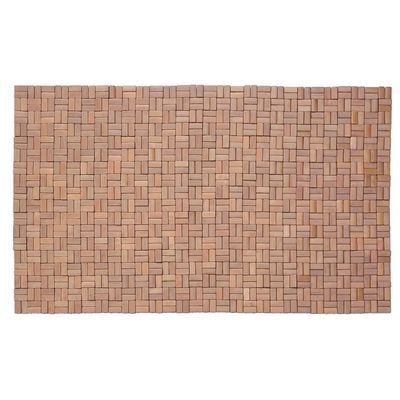 Prism Bamboo Anti-Slip Bath Mat 50X80Cm 