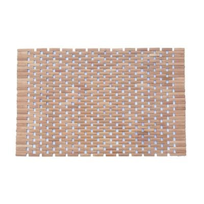 Prism Bamboo Anti-Slip Bath Mat 40X60Cm 