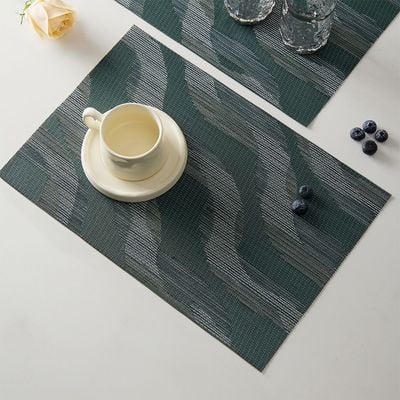 Esther Textline Placemats 45X30Cm Grey 