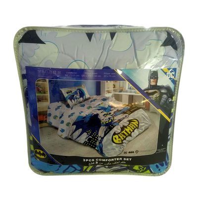 Caramel Batman 3PCS Comforter Set 160x220Cm 