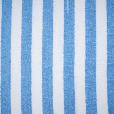 Hometex Bath Towel - 70X140 Cm - Blue And White Stripes 500 Gsm