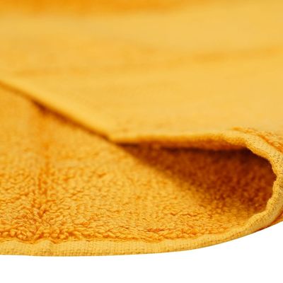 Hometex Bath Towel - 70X140 Cm - Brown/Mustard 500 Gsm