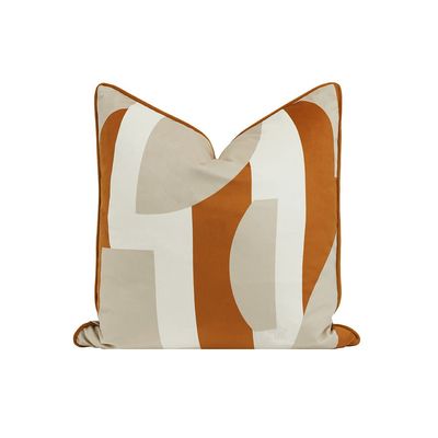 Gleam Printed Cushion 45X45Cm Orange 