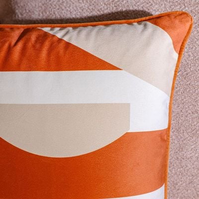 Gleam Printed Cushion 45X45Cm Orange 