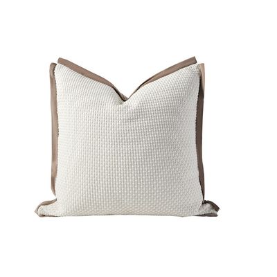 Gleam Jacquard Cushion 45X45Cm White 