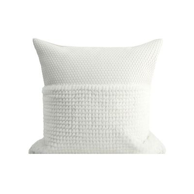 Gleam Patchwork Cushion 45X45Cm White 