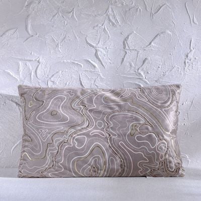 Gleam Velvet Cushion Cover - Dark Earth - 30x50 cm 