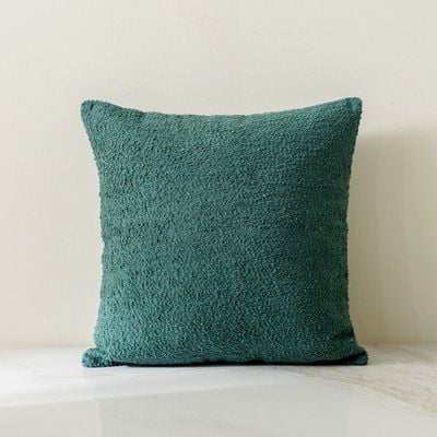 Gleam Dyed Boucle Cushion Cover Green 45x45 Cm 