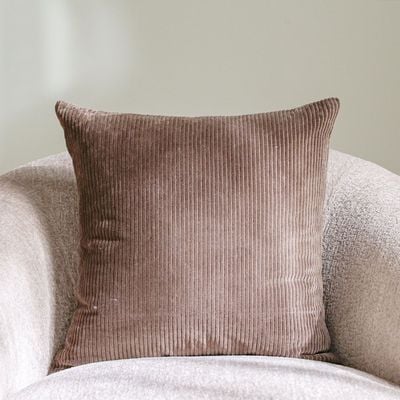 Gleam Dyed Velvet Cushion Cover - Grey - 45x45 - cm 