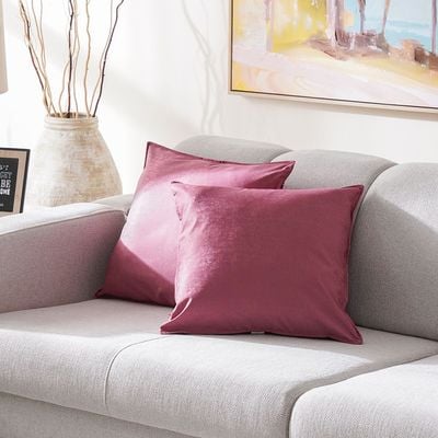 Meadow Set Of 2 Cushions Cover Rose Gold 45X45 Cm