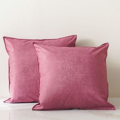 Meadow Set Of 2 Cushions Cover Rose Gold 45X45 Cm