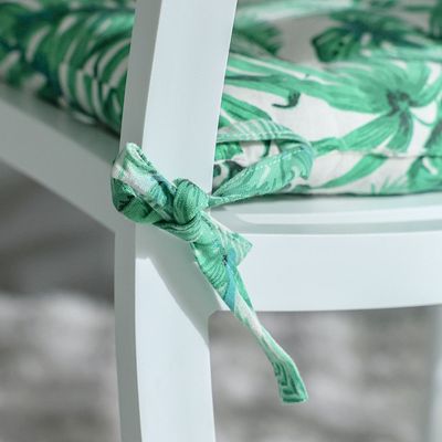 Ss25-Aura Printed Chair Pad- 40X40 Cm Green (Sti-5012) Ss25-Aura Printed Chair Pad- 40X40 Cm Green (Sti-5012)