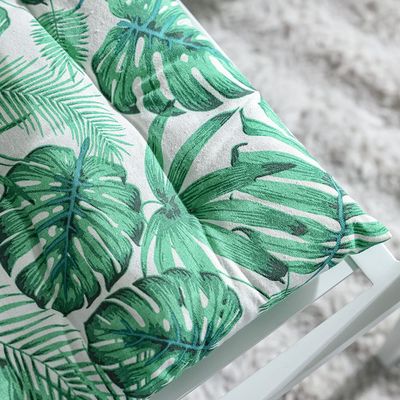 Ss25-Aura Printed Chair Pad- 40X40 Cm Green (Sti-5012) Ss25-Aura Printed Chair Pad- 40X40 Cm Green (Sti-5012)