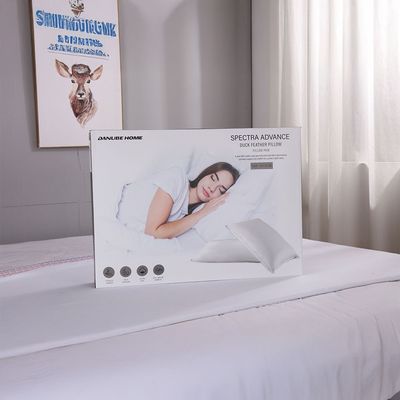 Ss25-Spectra Advanced Duck Feather Pillow 2Pcs Set 50X70Cm White