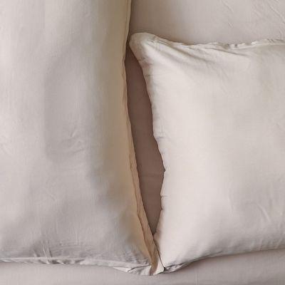 Ss25-Lucid 4Pcs Super King Duvet Cover Set 260X220Cm Beige