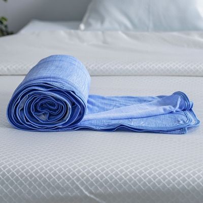 SS25-Arctic Cool Single Cooling Blanket Blue 150X200 Cm