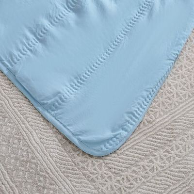 SS25-Arctic Cool Single Quilt Blue 160X240 Cm SS25-Arctic Cool Single Quilt Blue 160X240 Cm