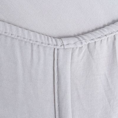 SS25-Arctic Cool 3Pcs King Fitted Sheet Set Grey 180X200+30 Cm