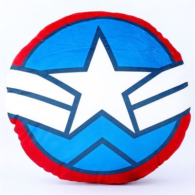 SS25-Caramel Captain America Shaped Cushion 40Cm
