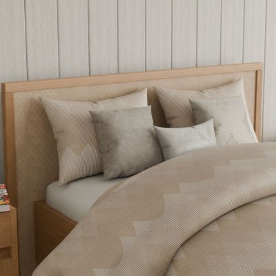 Aw25 Oxford Reverie Dj8698 Jacquard King Comforter S/7 - 240X260 - Beige 7Pc