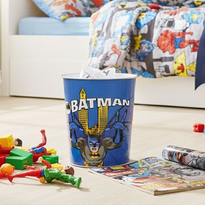 Batman Waste Bin-Blue