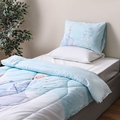 Dreamz Elsa Digital Printed 4-Piece Micro Comforter Set 160x220 cm