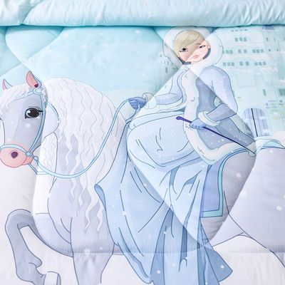 Dreamz Elsa Digital Printed 4-Piece Micro Comforter Set 160x220 cm