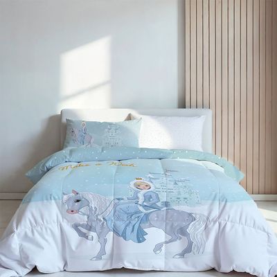 Dreamz Elsa Digital Printed 4-Piece Micro Comforter Set 160x220 cm Dreamz Elsa Digital Printed 4-Piece Micro Comforter Set 160x220 cm