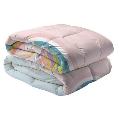 Dreamz Unicorn Digital Printed 4-Piece Micro Comforter Set 160x220 cm Dreamz Unicorn Digital Printed 4-Piece Micro Comforter Set 160x220 cm