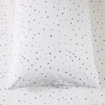 Dreamz Star Cotton Digital Printed Fitted Sheet With 1 Pillow Case-90x200+25 cm