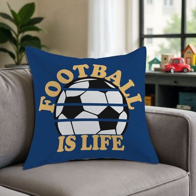 Dreamz Football Filled Cushion-45x45 cm